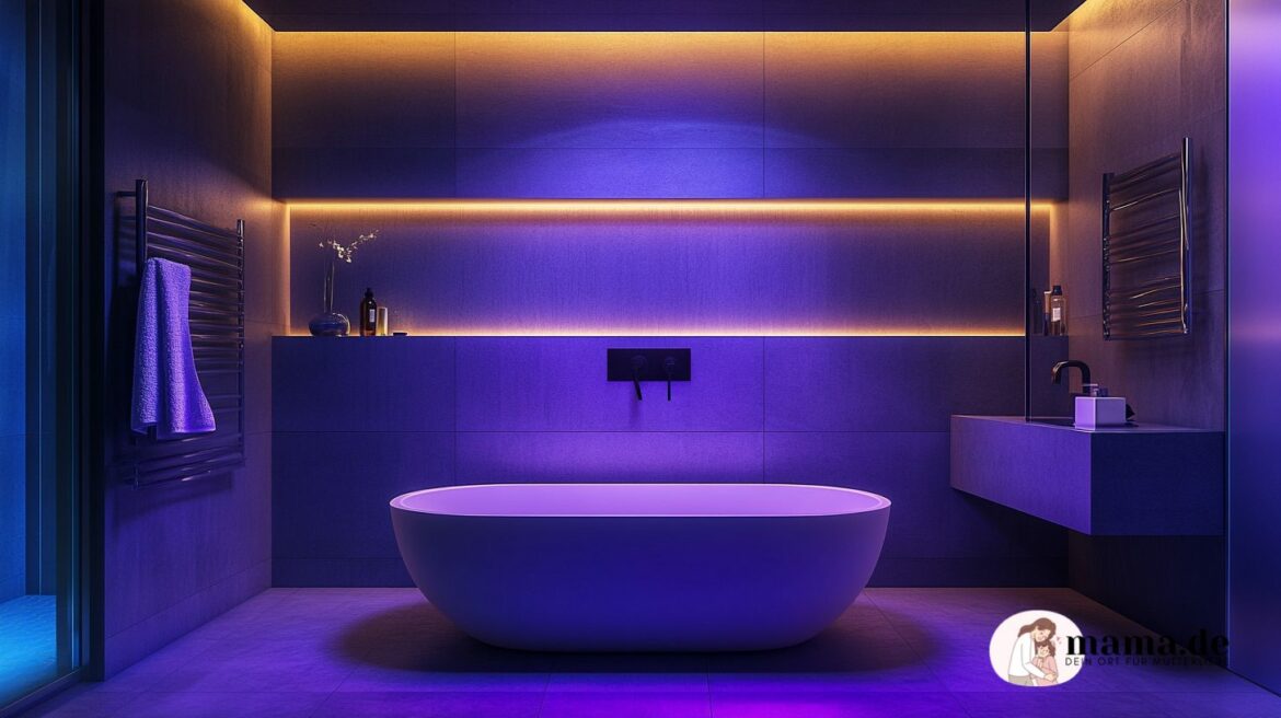 badezimmer-deko-ideen-lichterketten-led-strips