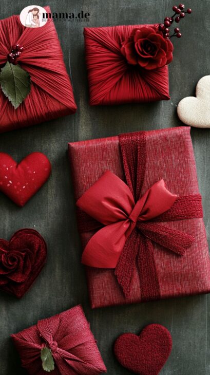 Individuelle Geschenkverpackungen für Valentinstag

