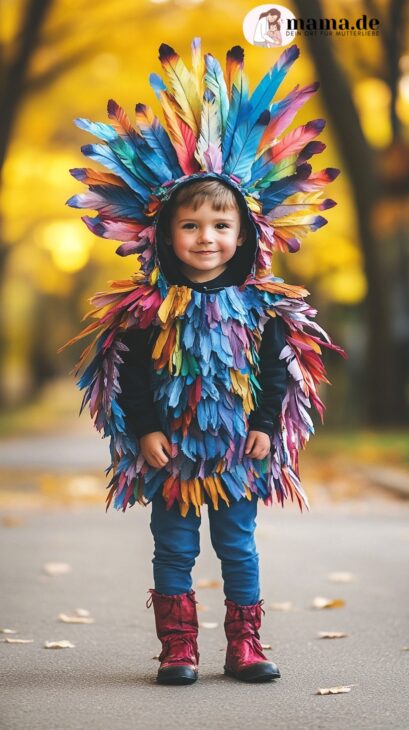 Lustige Kostüme basteln für den Fasching im Kindergarten

