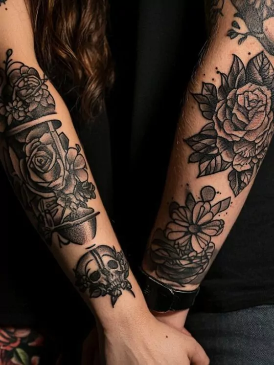 Partner Tattoo ewige Liebe: Ideen & Designs