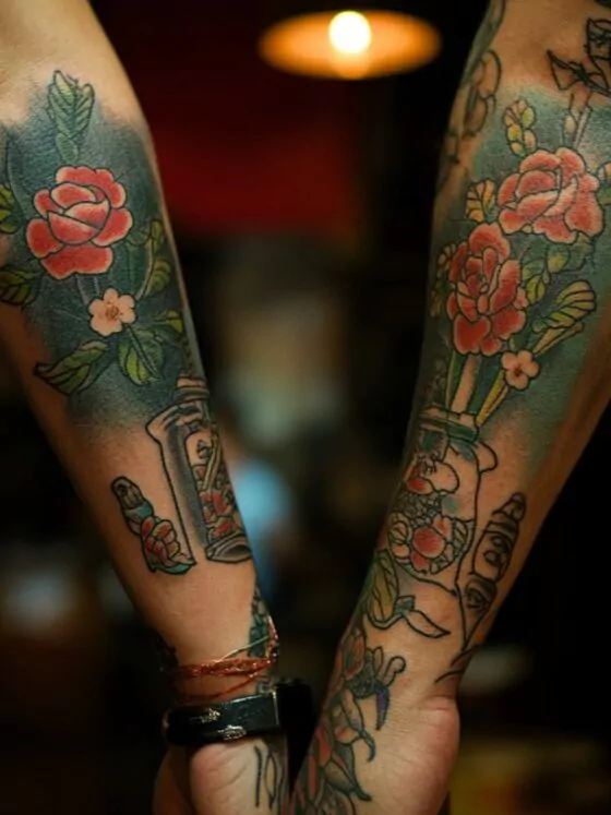 Partner Tattoo Ideen für Mann und Frau