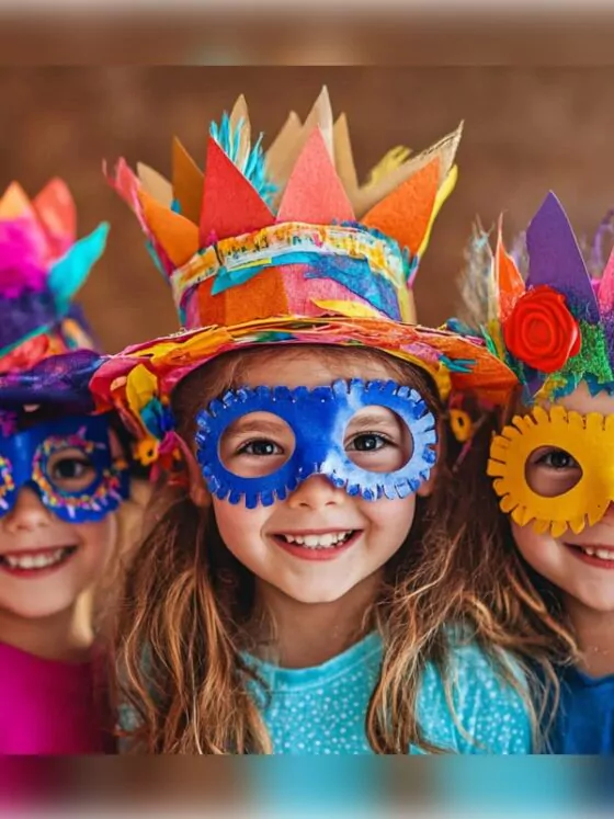 11 Faschingsbastelideen für den Kindergarten