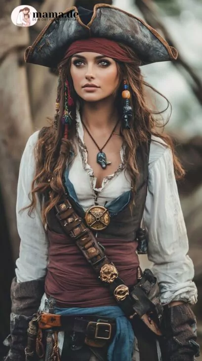 DIY Piratenkostüm für Damen