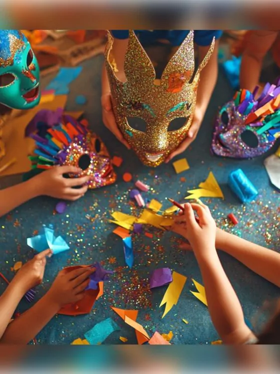 13 Fasching Bastelideen für Kinder und Eltern