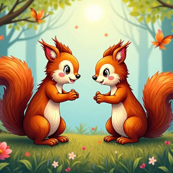 8 Eichhörnchen basteln Ideen für Groß und Klein