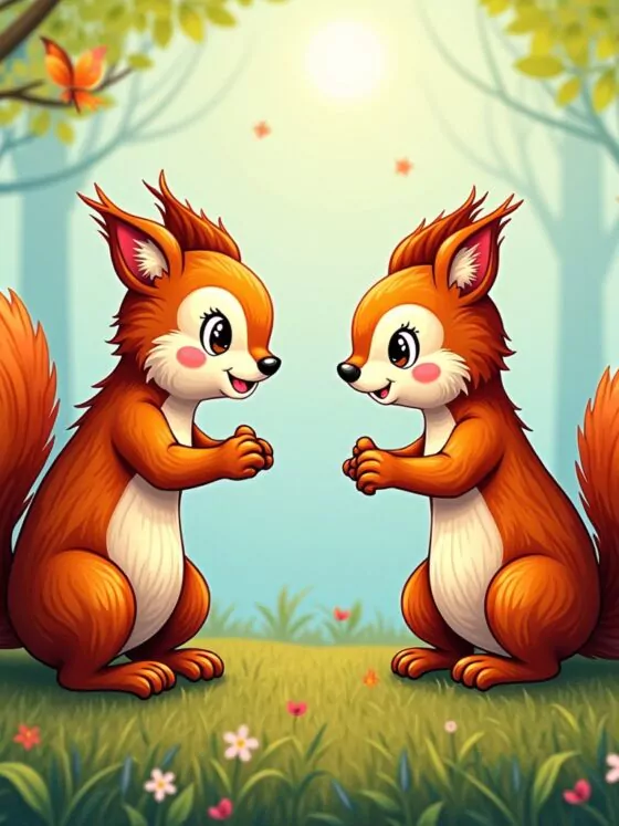 8 Eichhörnchen basteln Ideen für Groß und Klein