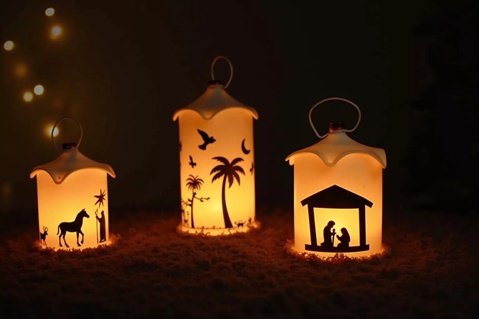 8 Einfache Laternen zum Basteln für die Krippe