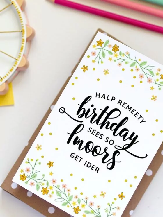 8 Geburtstagskarte basteln Ideen für jeden Anlass