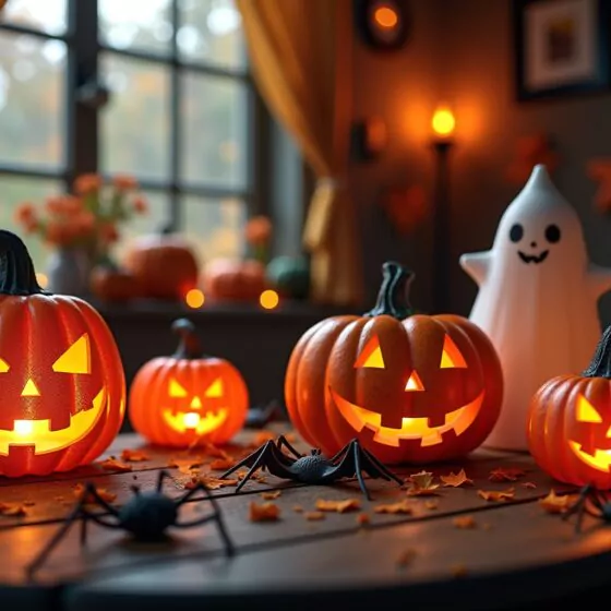 8 Halloween Deko Basteln Ideen für Gruselspaß zuhause