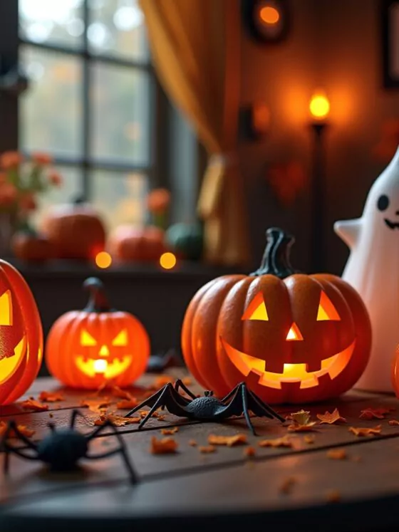 8 Halloween Deko Basteln Ideen für Gruselspaß zuhause