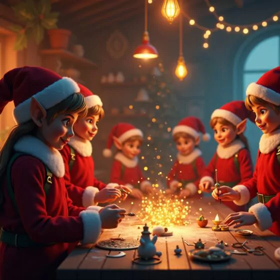 8 Wichtel basteln Ideen für die Weihnachtszeit