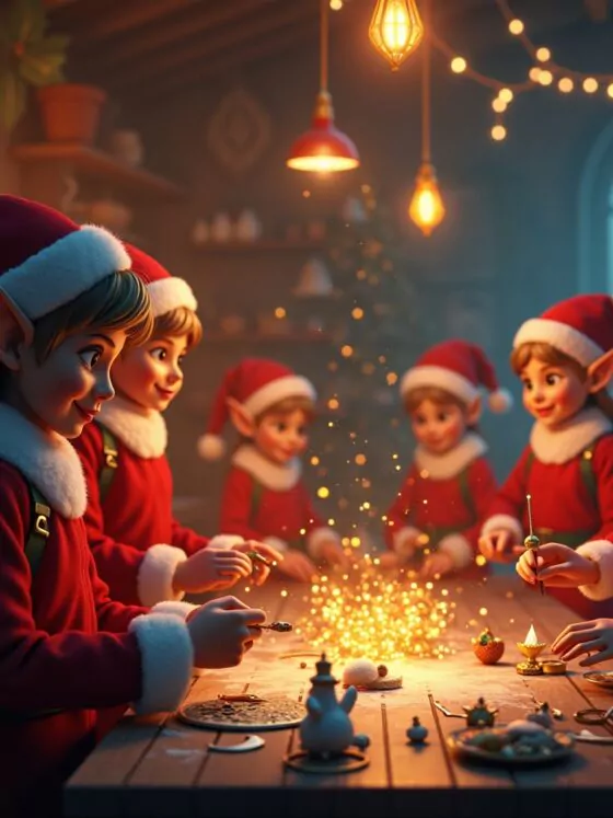 8 Wichtel basteln Ideen für die Weihnachtszeit