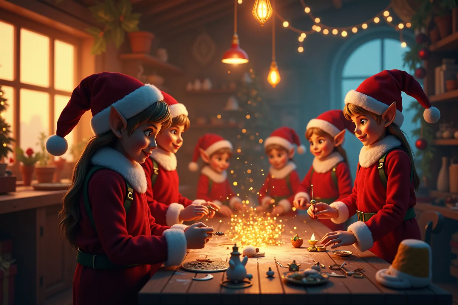 8 Wichtel basteln Ideen für die Weihnachtszeit