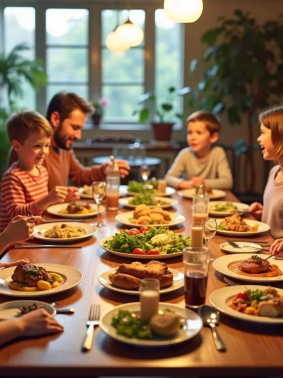 8 Mittagessen für die Familie zum gemeinsamen Genuss