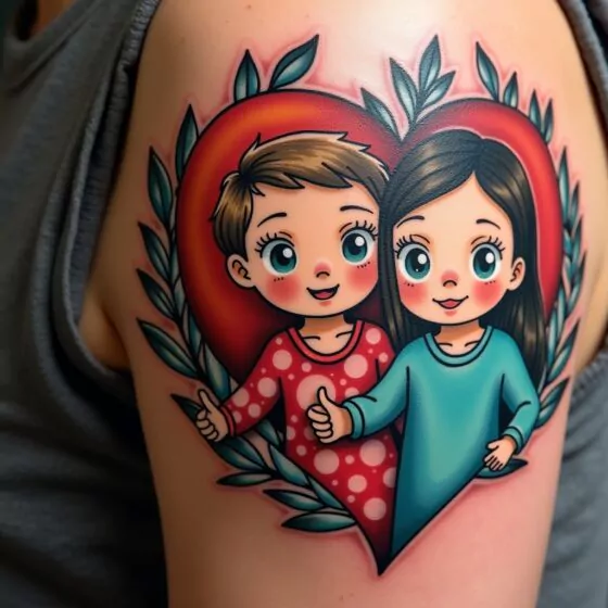 8 Tattoos mit Bedeutung Familie, die verbinden