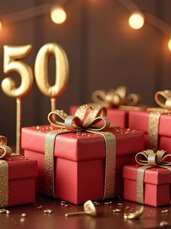 8 Geschenke zum 50. Geburtstag für Jubilare