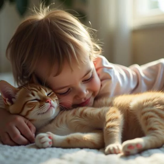 Kind und Katze: Tipps für ein harmonisches Miteinander