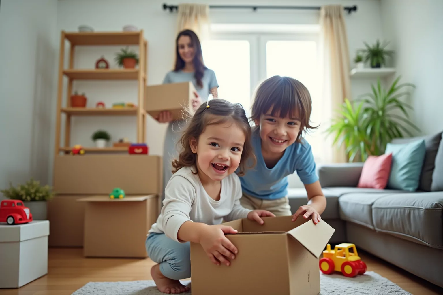 10 Tipps für stressfreie Umzüge mit Kindern