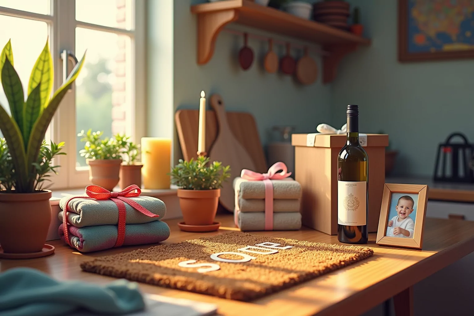 8 spontane Geschenke zum Einzug, die Freude machen