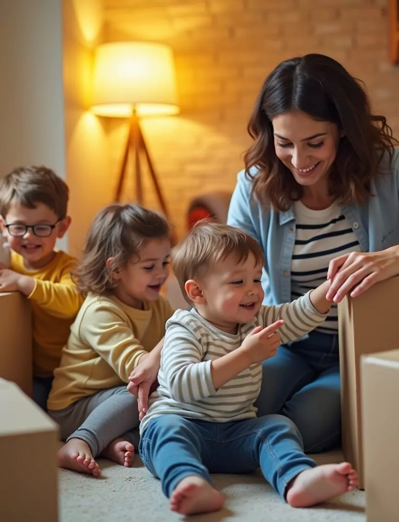 Umzug mit Kindern: Strategien für stressfreie Tage