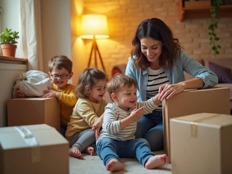 Umzug mit Kindern: Strategien für stressfreie Tage