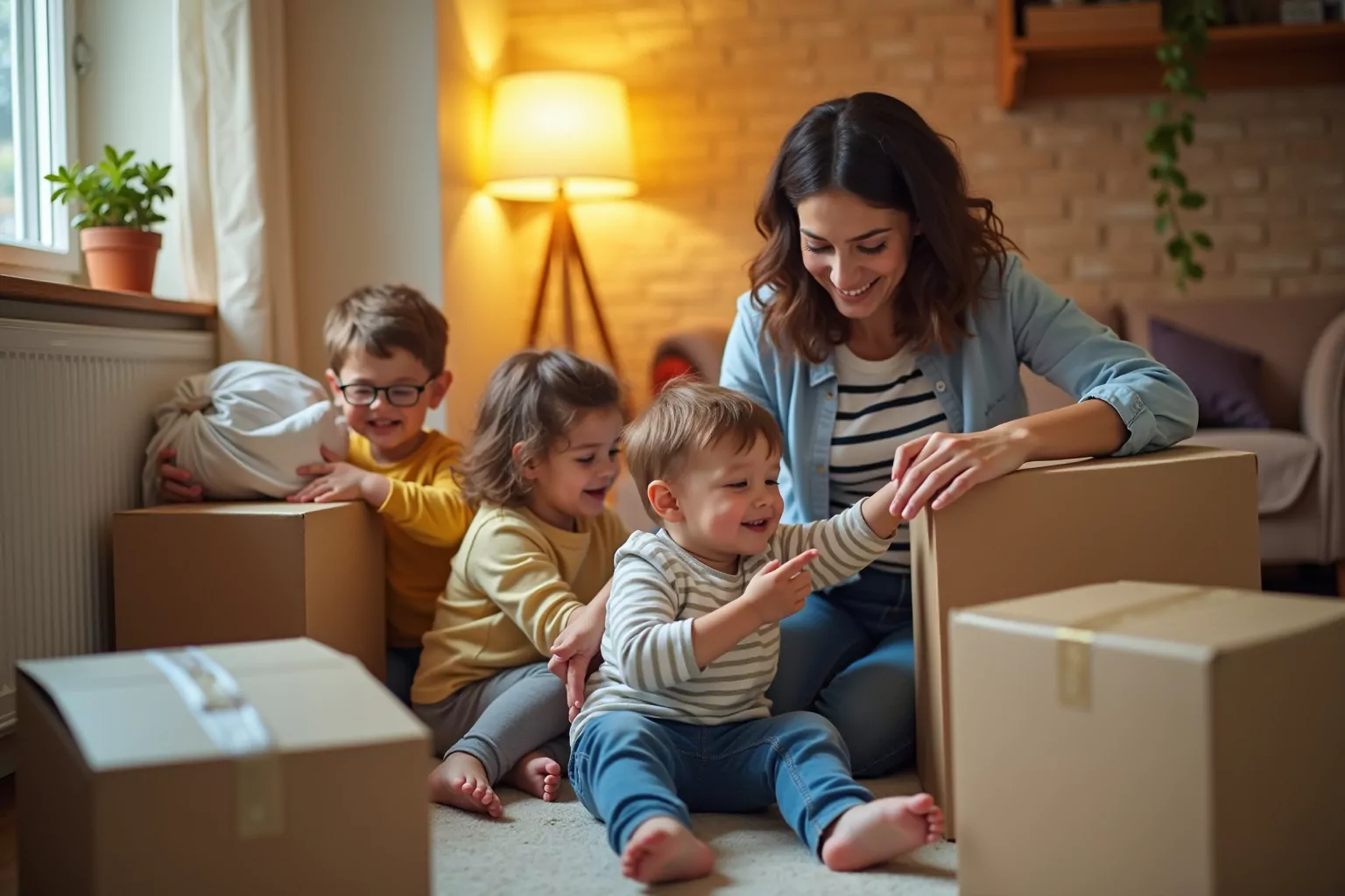 Umzug mit Kindern: Strategien für stressfreie Tage
