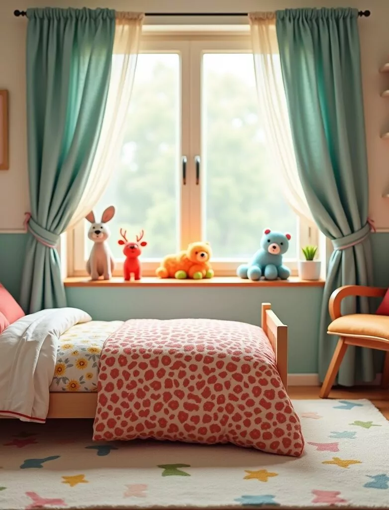 Gestalte ein kreatives Kinderzimmer mit Textilien